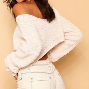 Boohoo Cropped Sweater
